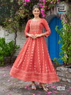 Womaniya Vol 15 By Blue Hills Rayon Foil Printed Anarkali Kurtis Wholesale Shop In Surat
